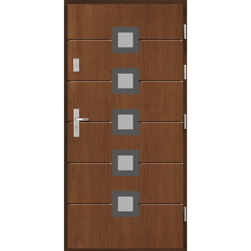 Drzwi zewnętrzne drewniane Agmar-Belen