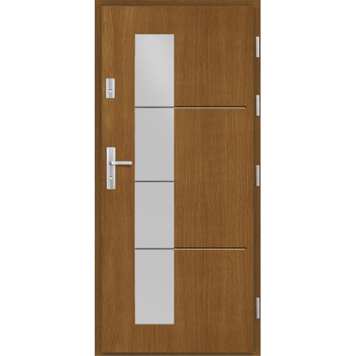 Drzwi zewnętrzne drewniane Agmar-Dondo