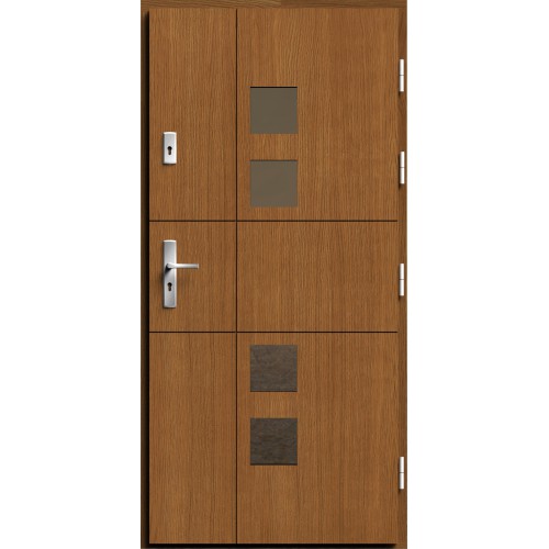Drzwi zewnętrzne drewniane Agmar-Gran