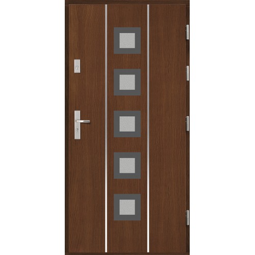 Drzwi zewnętrzne drewniane Agmar-Senja