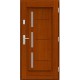 Drzwi zewnętrzne drewniane ramowe Agmar-Ambre