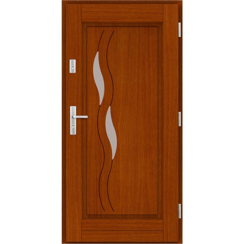 Drzwi zewnętrzne drewniane Agmar-Deon