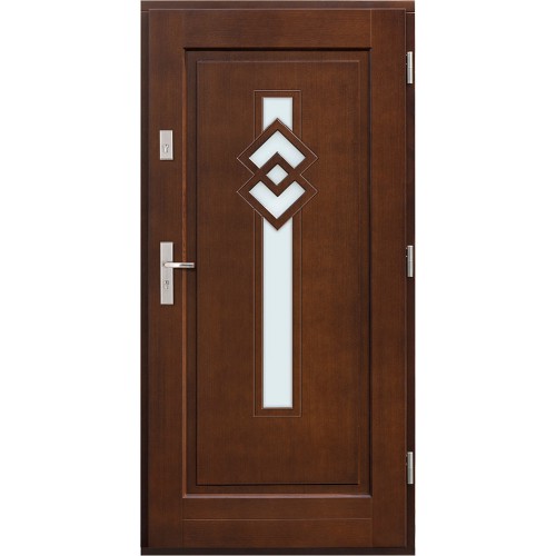 Drzwi zewnętrzne drewniane Agmar-Kari