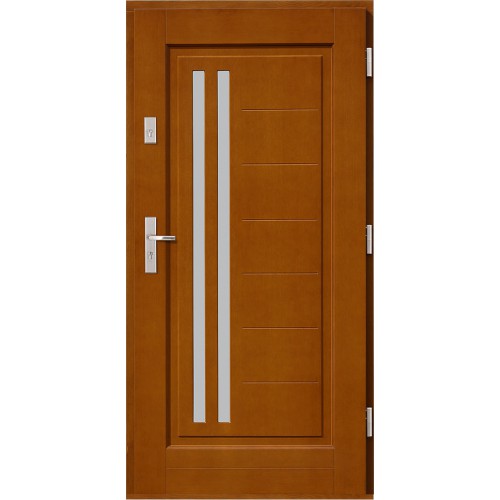 Drzwi zewnętrzne drewniane Agmar-Lantra