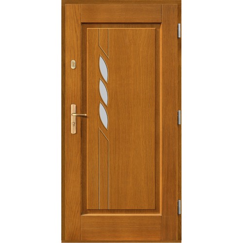 Drzwi zewnętrzne drewniane Agmar-Teja